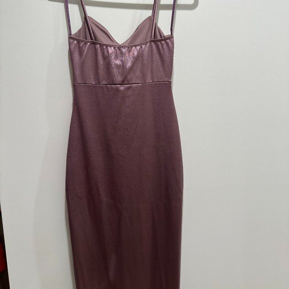 Windsor Purple High Slit Dress - Picture 2 of 8